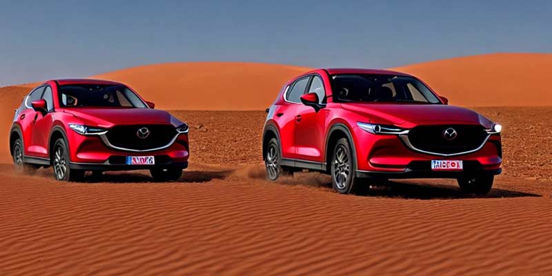 red-2023-Mazda-Cx5-racing