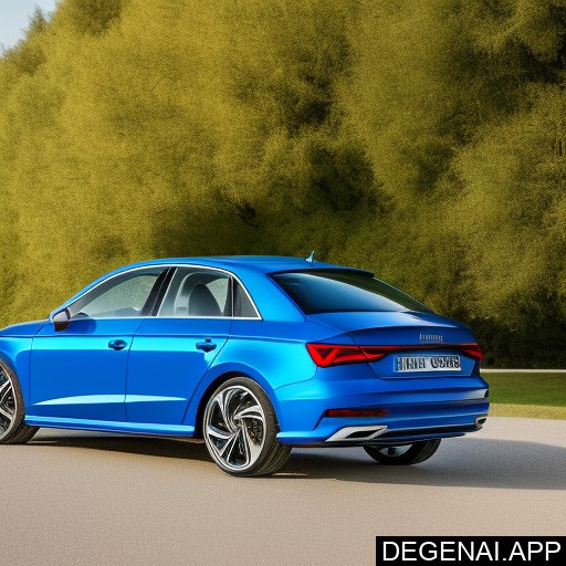 2024 Audi a3 blue