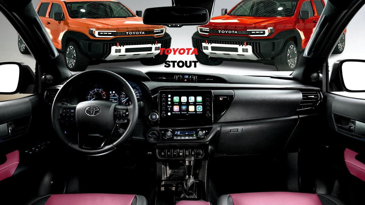 2024 toyota stout interior