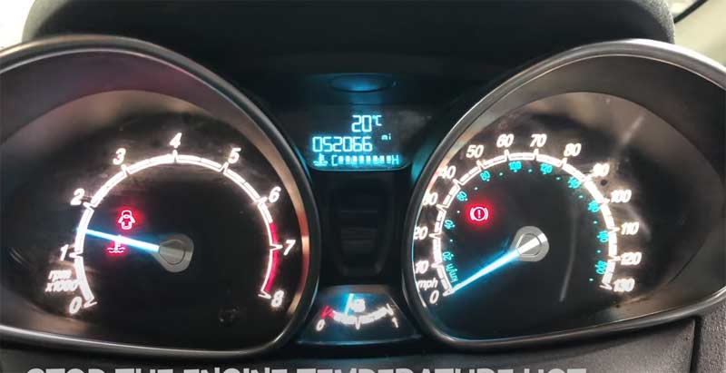 ford-fiesta-dashboard-engine-overheating